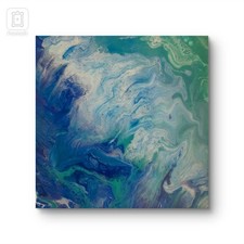 Quadro moderno astratto Fluid