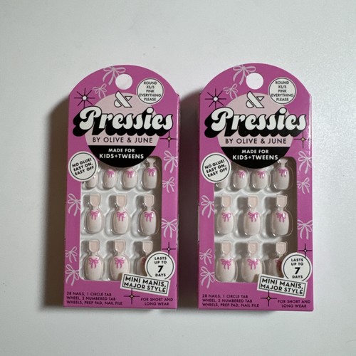Olive june glue pressies - &, no