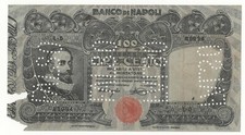 FALSO D’EPOCA 100  LIRE