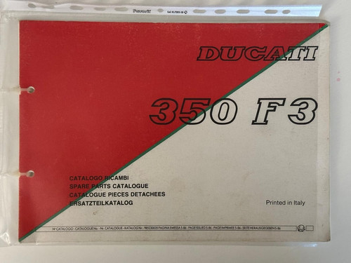 Originale ducati 350 f3 - originale,