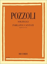 Pozzoli Solfeggi Parlati e Cantati  Appendice al 3 corso manuale di solfeggio