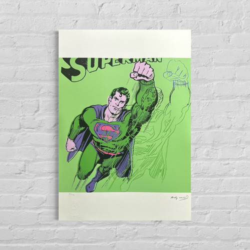 Andy warhol myths - superman,