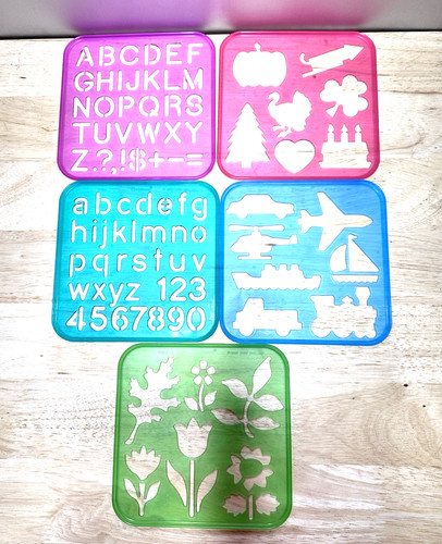 Tupperware tuppertoys stencil - tupperware,