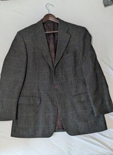 Cappotto sportivo Scabal spina di pesce e tweed a quadri
