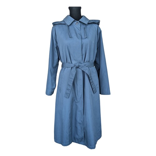Cappotto lungo modulare blu