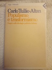 Carlo Tullio-Altan. Populismo