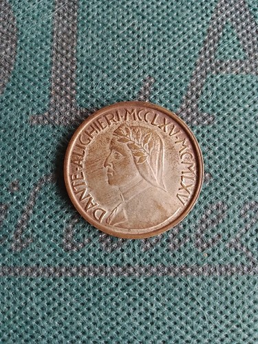 Medaglia dante - medaglia,