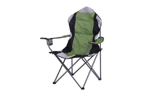 Sedia camping verde chiusura - verde,