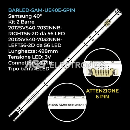 Kit barre strip led - 56,