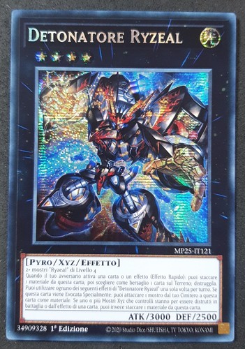 Detonatore ryzeal rara segreta - ryzeal,