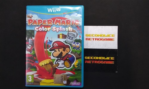 Nintendo wii paper mario - u,