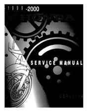 MANUALE OFFICINA REVISIONE RIPARAZIONE PDF HONDA CBR 600F4