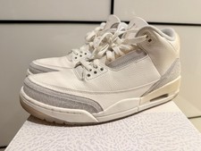 Jordan 3 Retro Craft Ivory FJ9479-100 Men's Size 11.5