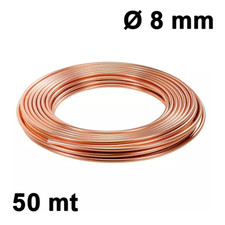 Rotolo tubo rame ricotto 50 mt
