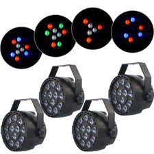 4x 12x1W MINI LED PAR64 luce