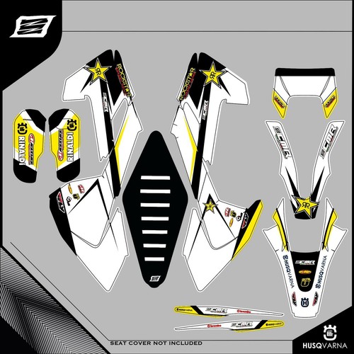 Adhesive graphics kit for