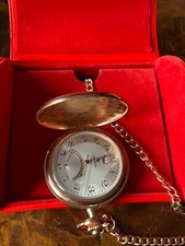 Orologio da Tasca  - Laurens - A Batteria, Datario + Inserti in Oro Laminato