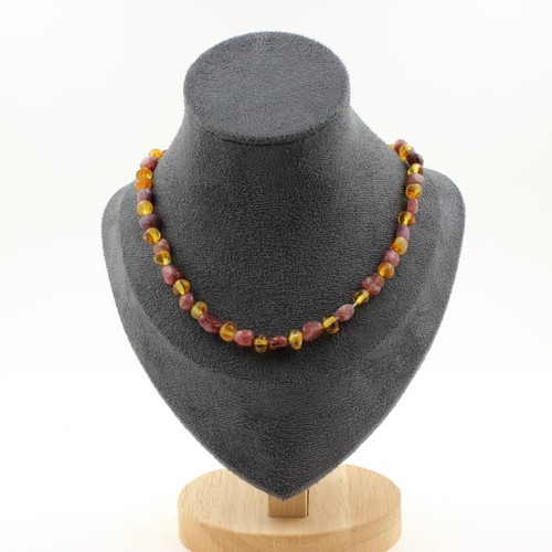 Collana perle ambra autentica - collana,