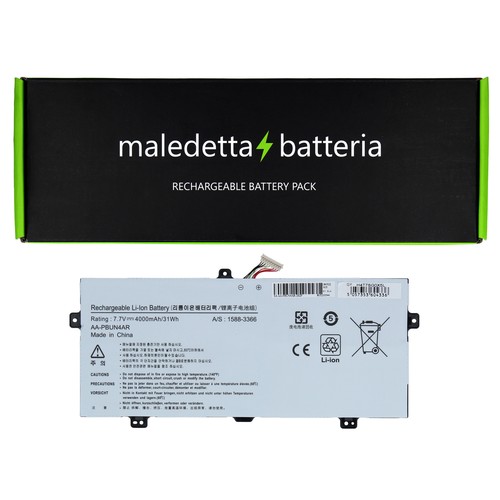 Batteria nera 8 v 4000 - nera,