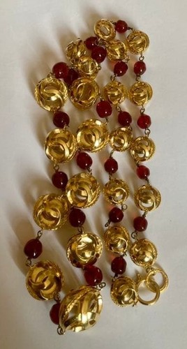 Collana lunga vintage chanel - collana,