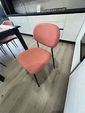 SEDIA TESSUTO CANAPONE PESCA E STRUTTURA IN METALLO ANTRACITE [SED06]