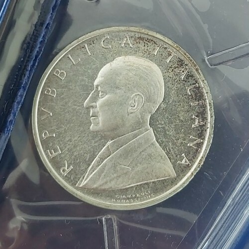 1974 italia 500 lire nascita - italia,