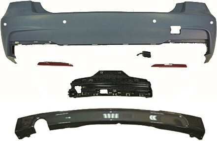 Paraurti posteriore tuning - paraurti,