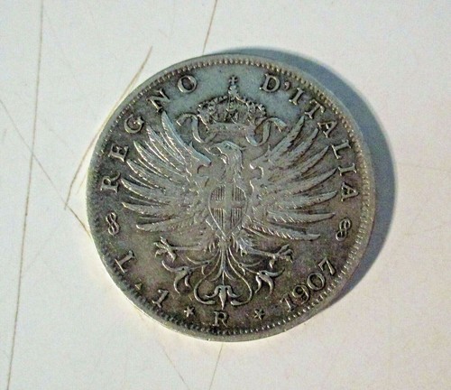 Lira 1907 aquila sabauda - lira,