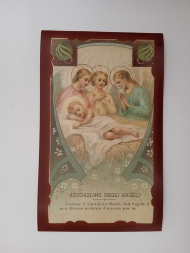 Figurina santini del natale - figurina,