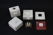 Antico Interruttore di Serie Bianco Luce Scatola da Parete a Levetta DDR