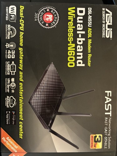 Modem router dual band - dual, asus