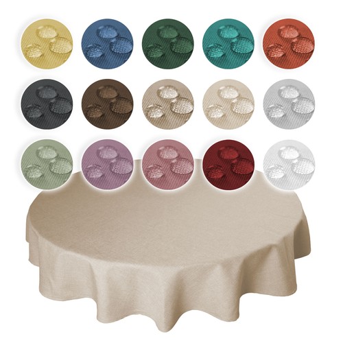 Tischdecke tondo simil - tischdecke,