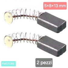 2 Pz  Spazzole carboncini 5x8x13 mm per Smerigliatrice Angolare Trapano Bosh 50#