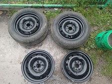 4 Cerchi In Ferro Fiat 14"