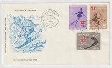 Fdc italia 1966 sport - 1966,