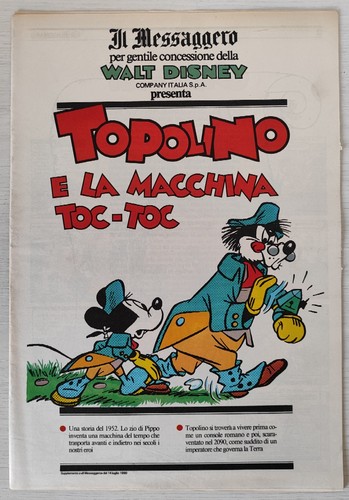 Walt disney messaggero - disney, il