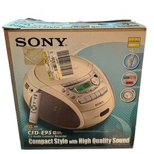 Sony CFD-E95 CD Radio Cassetta