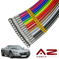 tubi freno in treccia auto aereonautica su misura per opel speedster 2000 2005