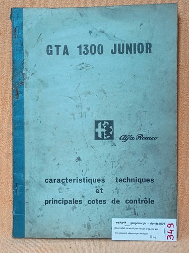Alfa romeo gta 1300 - romeo,