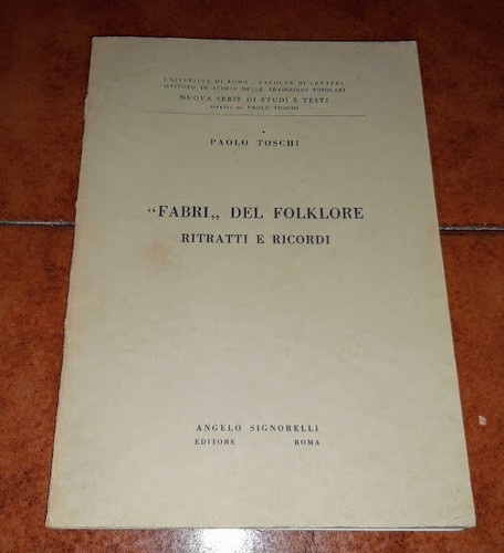 Paolo toschi fabri del - fabri,