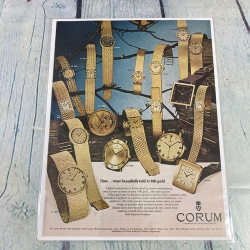 Orologi corum 1970 oro 18k - corum,