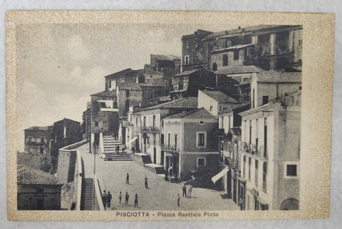 Cartolina pisciotta salerno - cartolina,
