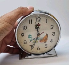 Vintage sveglia con gallina - vintage◇sveglia,