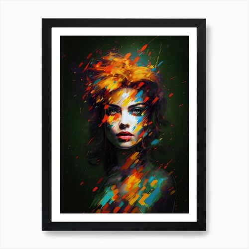Quadro astratto maria art - quadro,