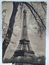 ? cartolina d'epoca Torre Eiffel parigi francia