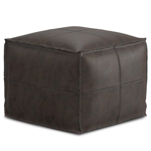 Sheffield square pouf 18 - pouf, 18"