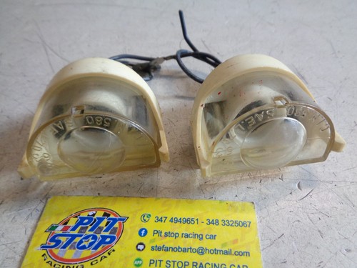 Coppia fanalini luce targa - coppia,