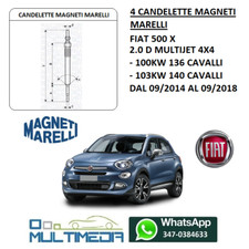 4 CANDELETTE MAGNETI MARELLI