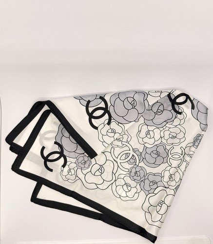 Sciarpa chanel camelia logo - cc,