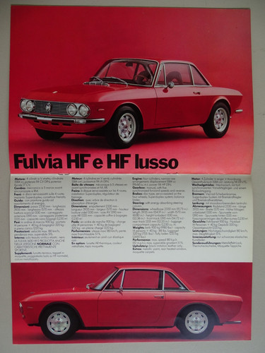 Lancia fulvia flavia - fulvia, coupé